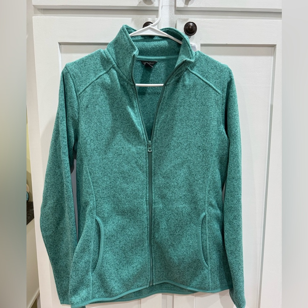 Eddie Bauer Teal Women's Fleece Jacket